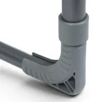 Стол складной ССТ-3П, 102&times;50&times;44.5/ 61 см, с полкой, металлик