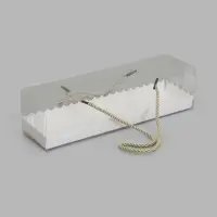 Коробка под рулет, белая 29.5&times;7.8&times;7.8
