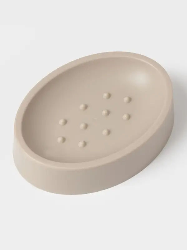 Набор аксессуаров для ванной комнаты SAVANNA &laquo;Сильва&raquo;, 6 предметов (дозатор, мыльница, 2 стакана, ёршик, ведро), цвет серый