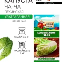 Семена Капуста пекинская "ЧА-ЧА", 0.3 г