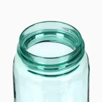 Бутылка для воды &laquo;Мастер К&raquo;, 550 мл, 22&times;6 см, спортивная, зелёная