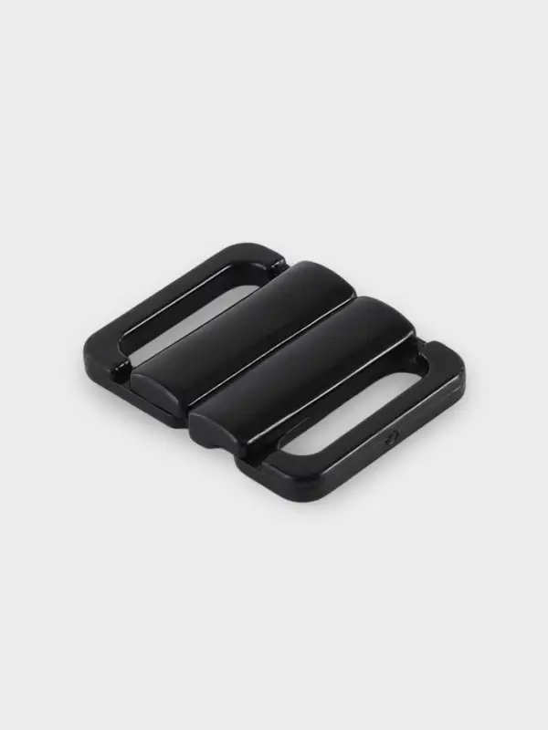 Застёжка для бюстгальтера, пластиковая, 14 мм, 10 шт., чёрная