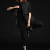 Жилет двусторонний V2, черный, размер M/L