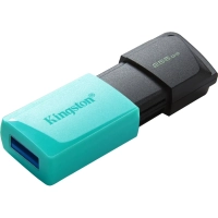 Флеш-память Kingston DataTraveler Exodia M, 256Гб, USB 3.2 gen.1 бирюзовый