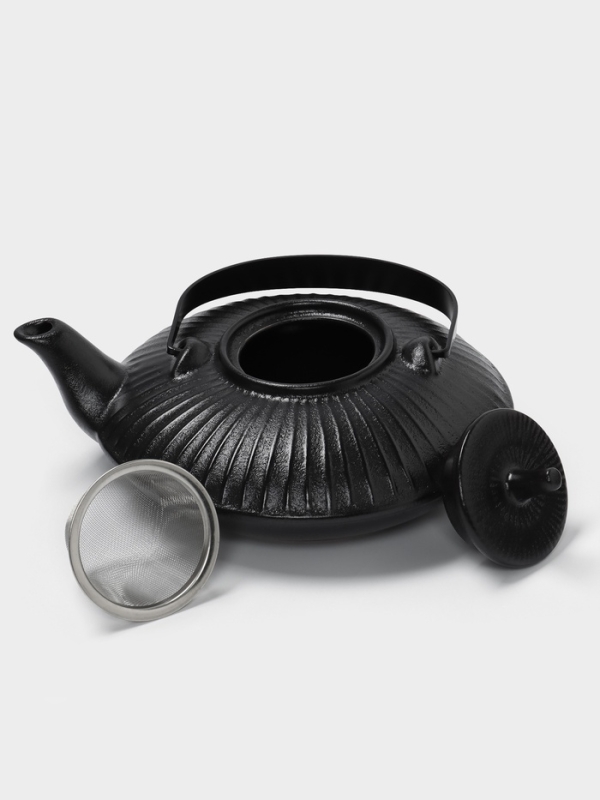 Чайник заварочный с ситом 0,7 л, Magistro Black Swan, черный Чайник заварочный с ситом 0,7 л, Magistro Black Swan, черный