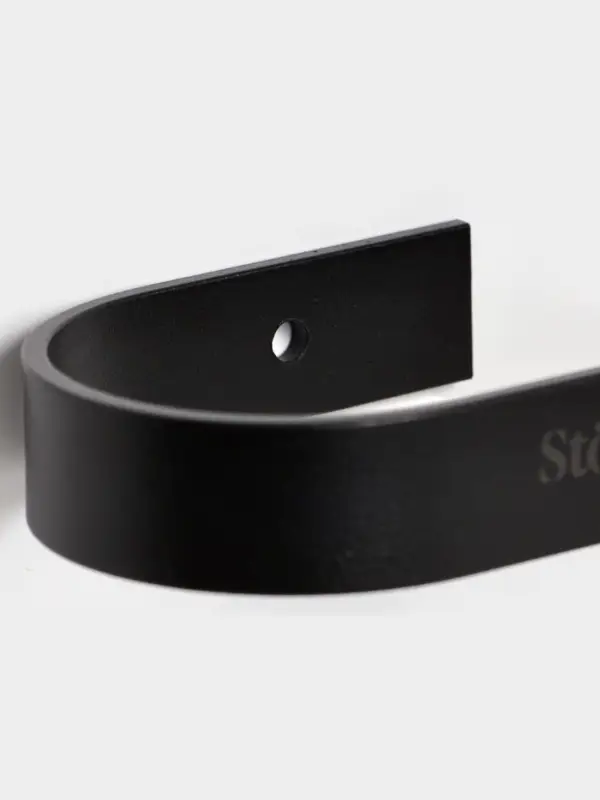 Держатель для полотенец St&ouml;lz, 24&times;6 см, чёрный