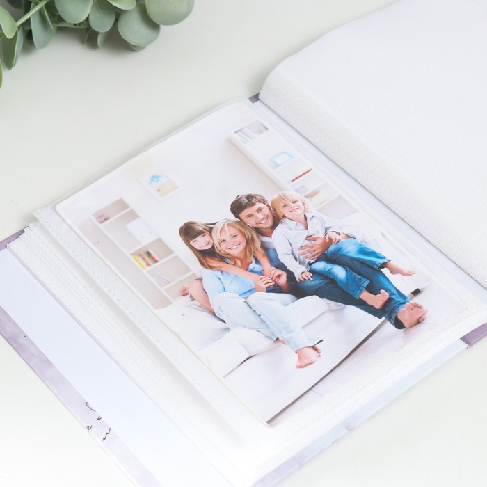 Фотоальбом на 40 фото 10х15 см Фотоальбом на 40 фото 10х15 см "Цветы из сада" в коробке 17х14х4,5 см