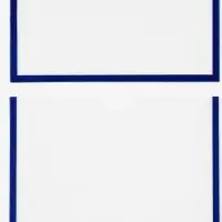 Информационный стенд &laquo;Информация&raquo; 6 карманов (5 плоских А4, 1 объемный А4), цвет синий