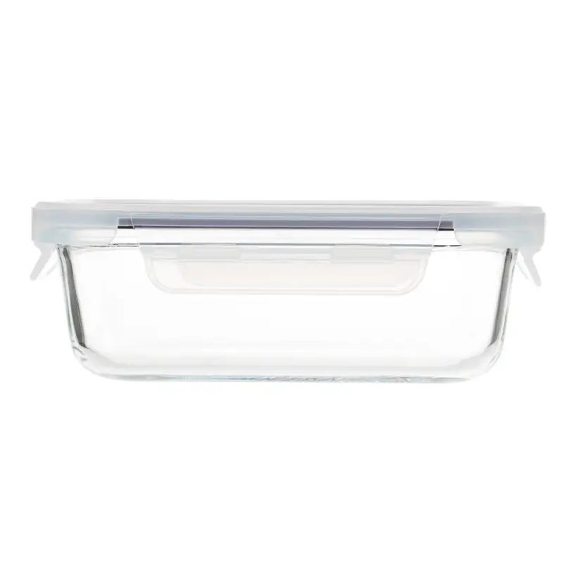 VETTA Набор контейнеров для продуктов на защелках 3пр, 370мл, 600мл, 1000мл, жаропрочное стекло