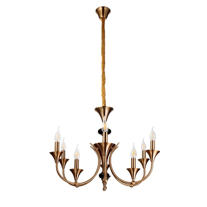 Люстра Люстра "Аллодия" 9х40Вт Е14 70х70х51 см BayerLux