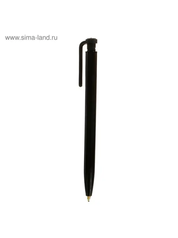 Записная книжка А7, 72 листа, с ручкой, обложка ПВХ. на кнопке, коричневая