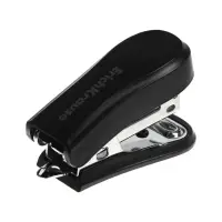 Степлер ErichKrause Clippy mini Classic, №24/6, 26/6, до 15 листов, чёрный