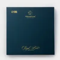 Тарелка WY Royal bird, d=20 см, фарфор, белая