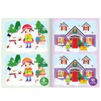 Активити - книжка «Найди отличия», для детей 5-7 лет, 12 стр.