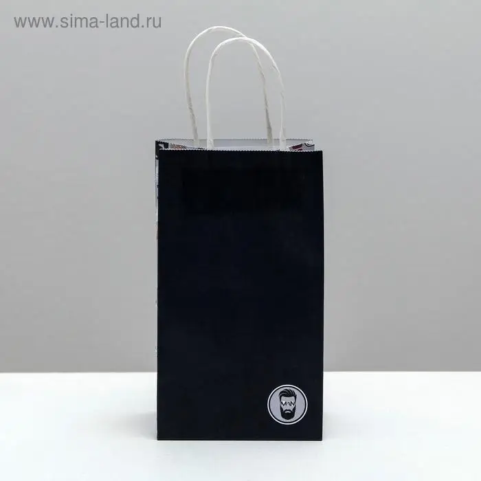 Пакет подарочный крафтовый, упаковка, «Крутой», 12 х 21 х 9 см Пакет подарочный крафтовый, упаковка, «Крутой», 12 х 21 х 9 см