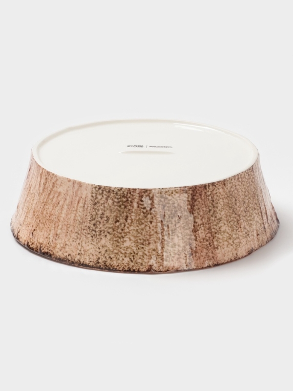 Тарелка глубокая Magistro "Wood" 23 см 23,5х6,3 см