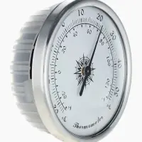 Термометр механический, настенный, d=7.2 см