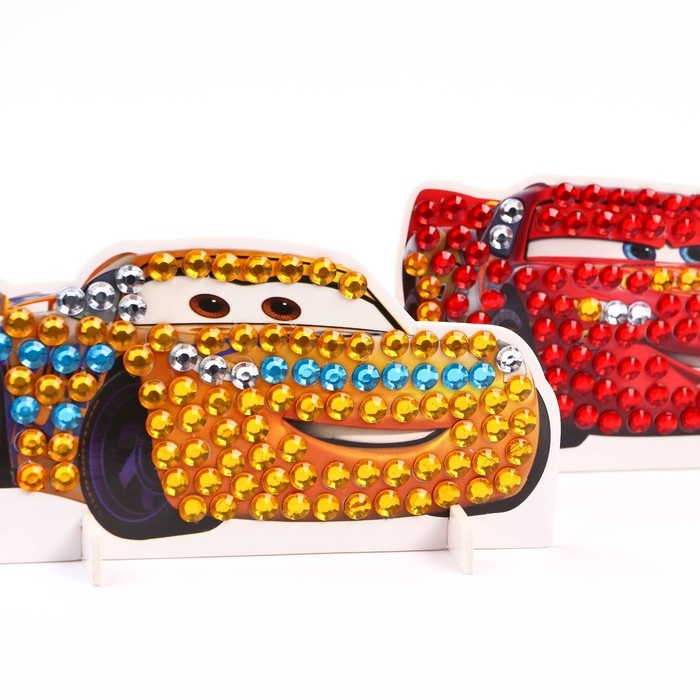 Набор для творчества &laquo;Волшебная аппликация&raquo;, Тачки