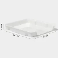 Набор лотков для заморозки продуктов Альтернатива, пластик, 34.7&times;29&times;4.3 см, 4 шт., белый