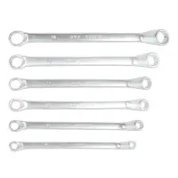 Набор ключей гаечных накидных изогнутых на держателе (8-19 мм) (6 предметов) AVS K2N6P