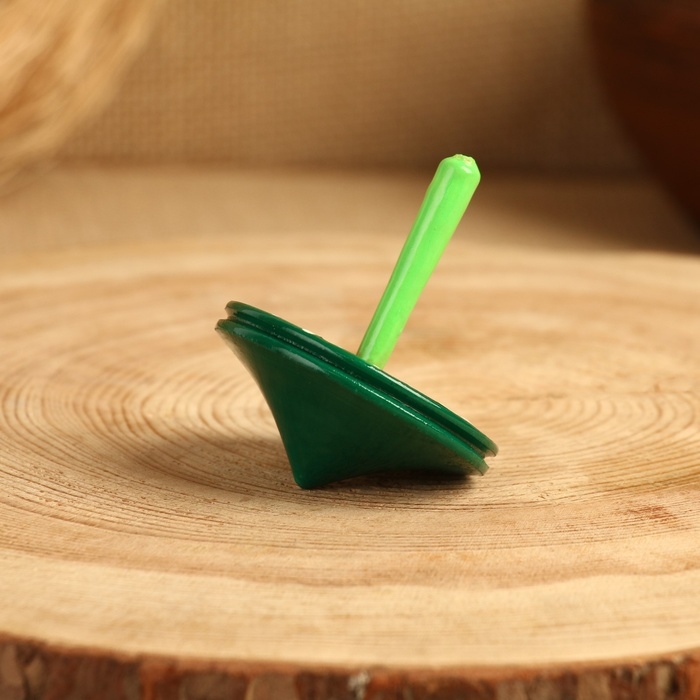 Сувенир волчок Сувенир волчок "Спираль", дерево, микс