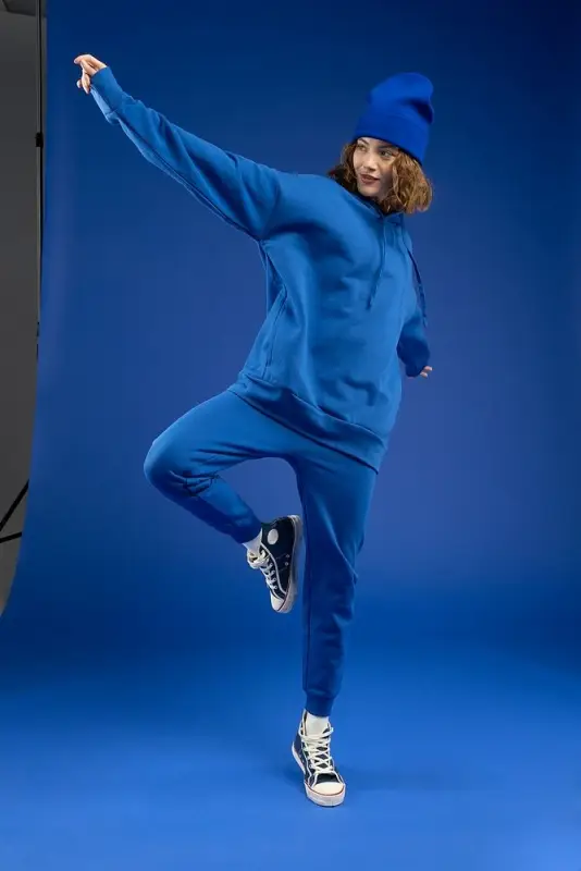 Худи унисекс H2, синее, размер XS/S Худи унисекс H2, синее, размер XS/S