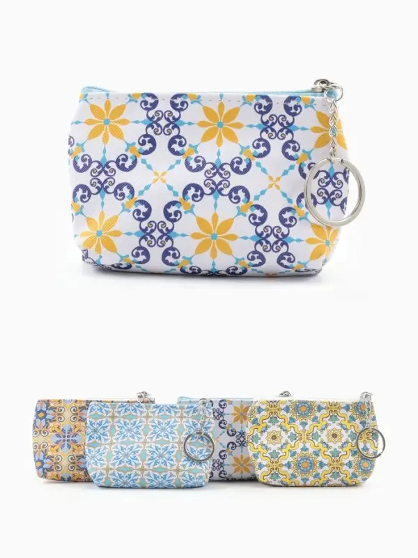 Кошелёк маленький &laquo;Мозаика&raquo;, монетница, на молнии, 12&times;3.5&times;9 см, МИКС