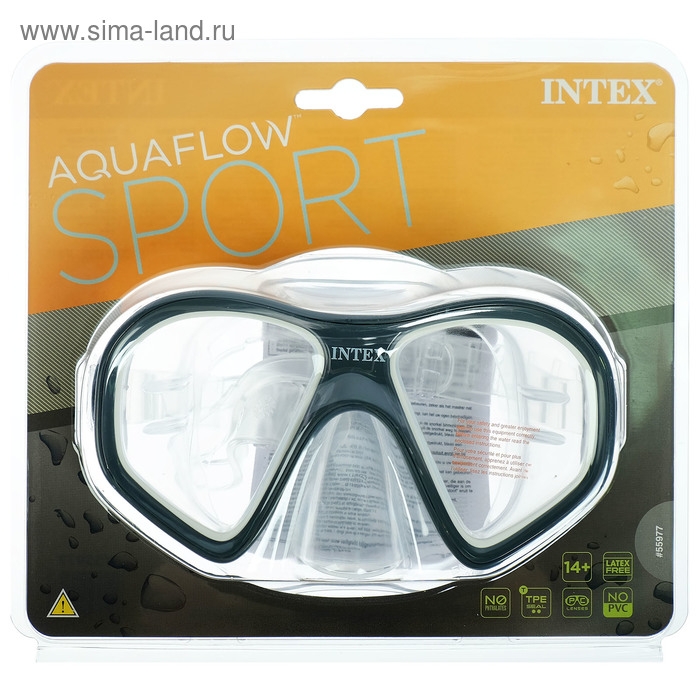 Маска для плавания REEF RIDER, от 14 лет, цвет МИКС Маска для плавания REEF RIDER, от 14 лет, цвет МИКС