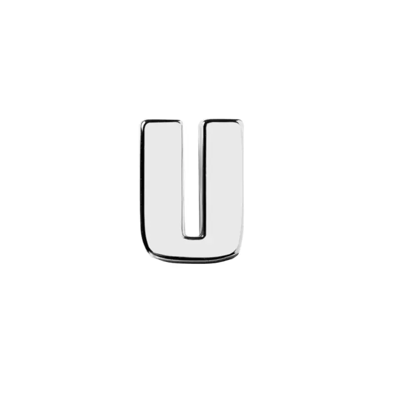 Элемент брелка-конструктора «Буква П» или «Буква U» Элемент брелка-конструктора «Буква П» или «Буква U»