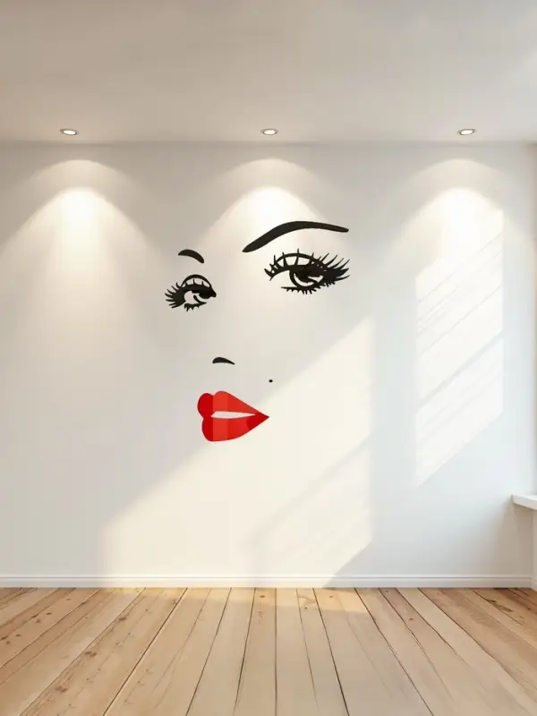 Наклейка интерьерная TAKE IT EASY &laquo;Мэрилин Монро&raquo;, декор настенный, панно, 100&times;90 см