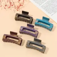 Краб для волос "Джастин" прямой, 8,5 см, микс Краб для волос "Джастин" прямой, 8,5 см, микс