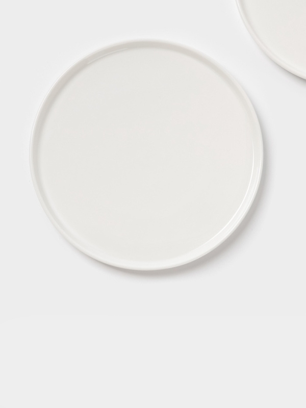 Набор тарелок 2 шт 20х2 см Magistro Набор тарелок 2 шт 20х2 см Magistro "White Snow"