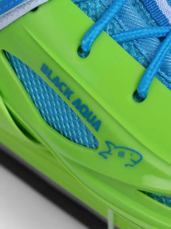 Коньки детские раздвижные BlackAqua, р. 26-29, для фитнеса, зелёные, синие Коньки детские раздвижные BlackAqua, р. 26-29, для фитнеса, зелёные, синие