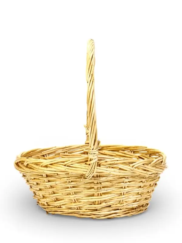 Набор корзин 3 шт ИВА 33x33x13 28x28x11 22x22x11 см ПЛЕТ ручка h=20/18/16 см