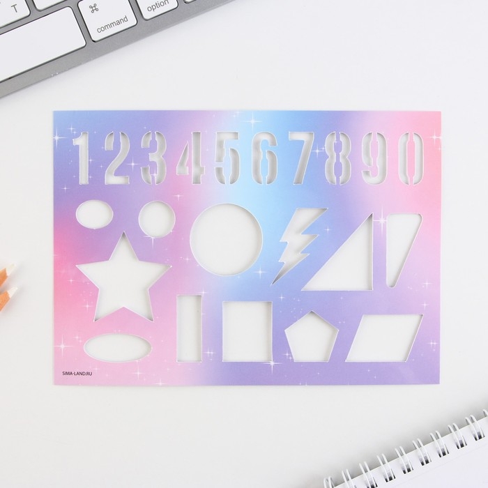 Подарочный набор Блокнот-раскраска, трафарет и восковые мелки «Волшебство внутри» Подарочный набор Блокнот-раскраска, трафарет и восковые мелки «Волшебство внутри»