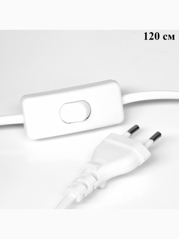 Лампа настольная Лампа настольная "Ваза" 40Вт Е14 белый 24х24х38см