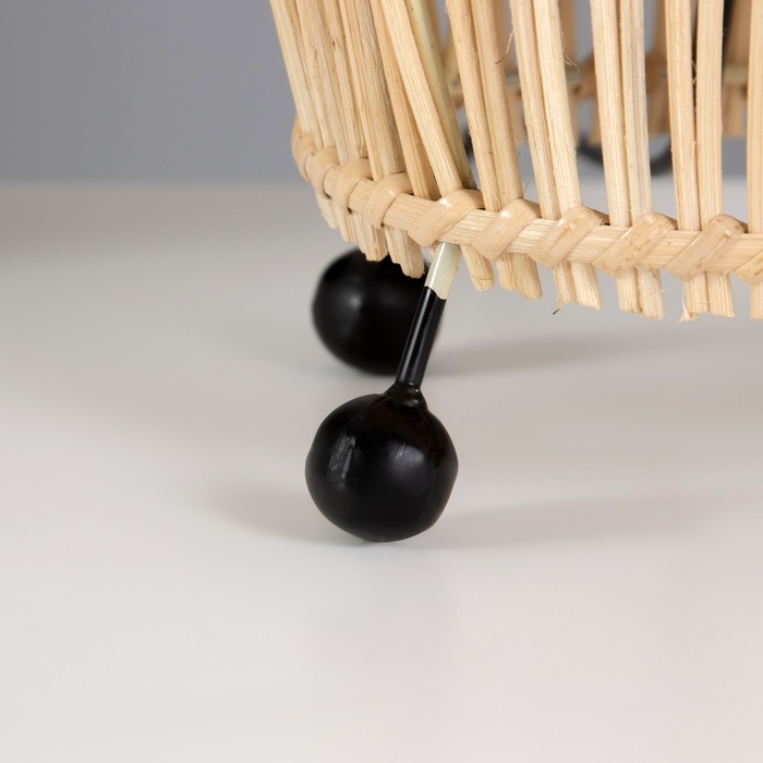 Светильник настольный из ротанга Светильник настольный из ротанга "Рату" 1х120Вт, Е27, 20х20х30 см