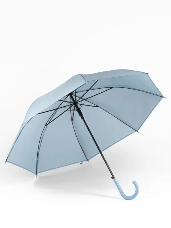 Зонт - трость полуавтоматический &laquo;Однотонный&raquo;, 8 спиц, R=52/60 см, d=104 см, МИКС