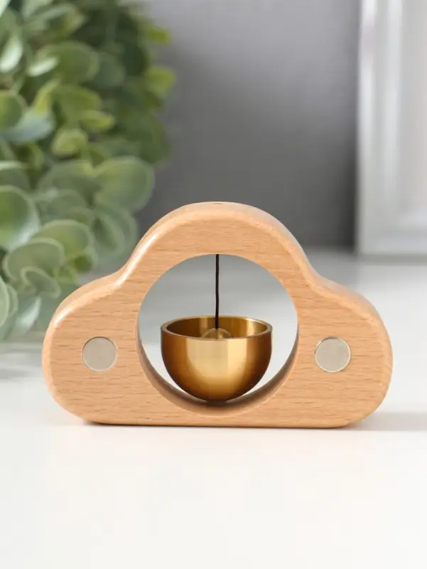 Колокол магнитный бук "Облако" 2,8х9,5х6 см