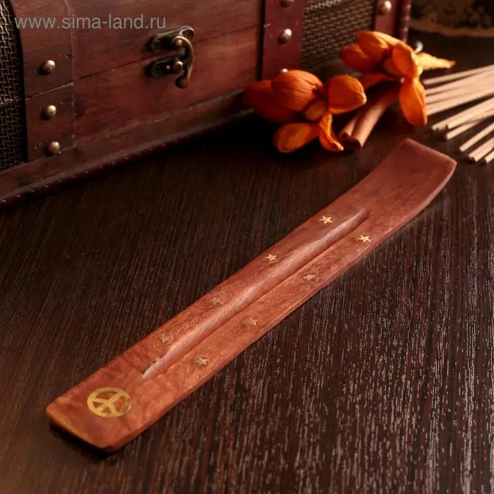 Подставка под благовония «Пацифик», 26×3.5×1 см Подставка под благовония «Пацифик», 26×3.5×1 см