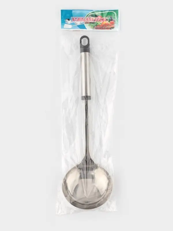 Половник Доляна &laquo;Помощник&raquo;, 140 мл, 32 см, нержавеющая сталь, серебристый