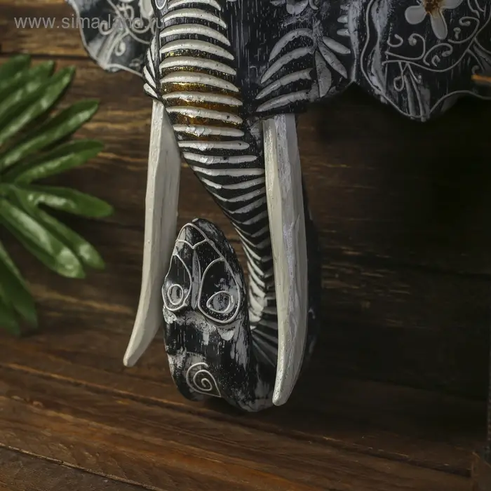 Сувенир &laquo;Голова слона&raquo;, 30&times;30&times;11 см, дерево