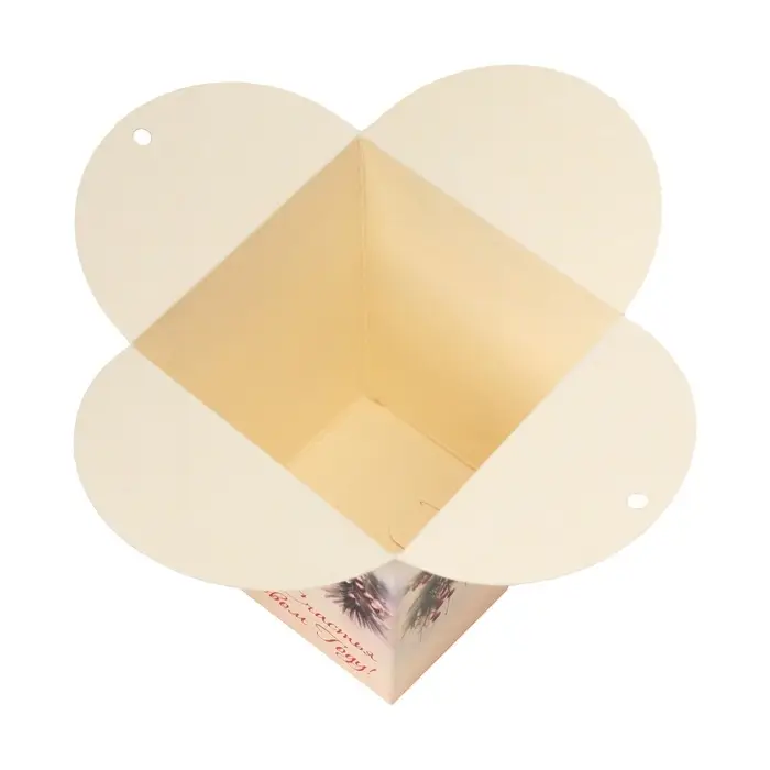 Бонбоньерка, новогодняя подарочная упаковка «Удачи и счастья в Новом Году», 7.5×8×7.5 см Бонбоньерка, новогодняя подарочная упаковка «Удачи и счастья в Новом Году», 7.5×8×7.5 см