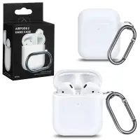 Чехол APods 1/2 с карабином №11 white