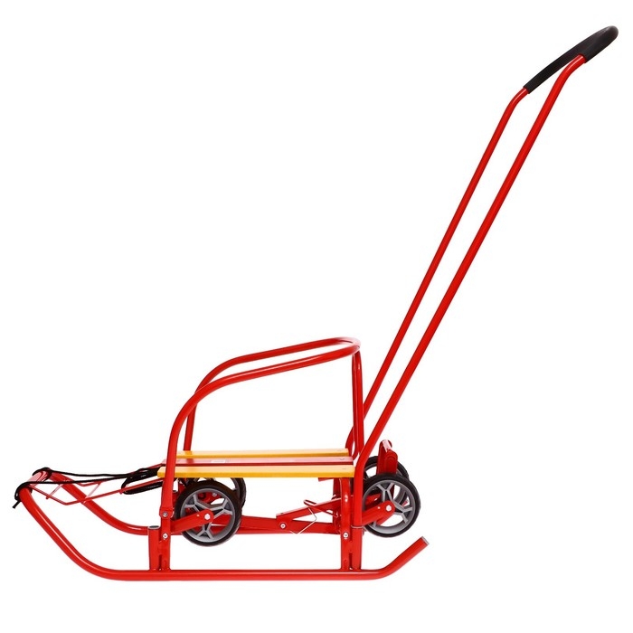 Санки «Ветерок 7 универсал», цвет алый Санки «Ветерок 7 универсал», цвет алый