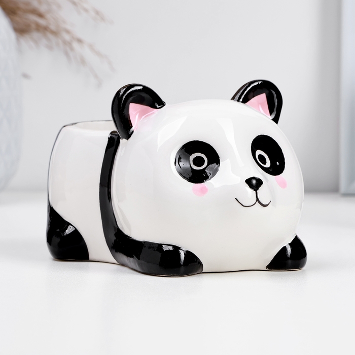 Кашпо  Кашпо "Панда Маша" 14х9х8см