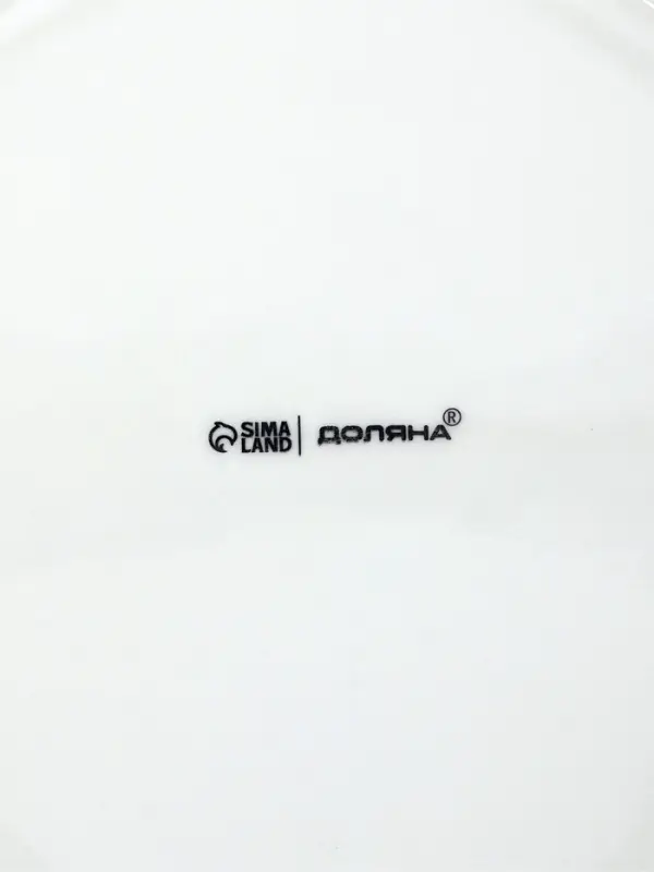 Набор тарелок 4 шт обеденных Набор тарелок 4 шт обеденных "White Label" 25 см