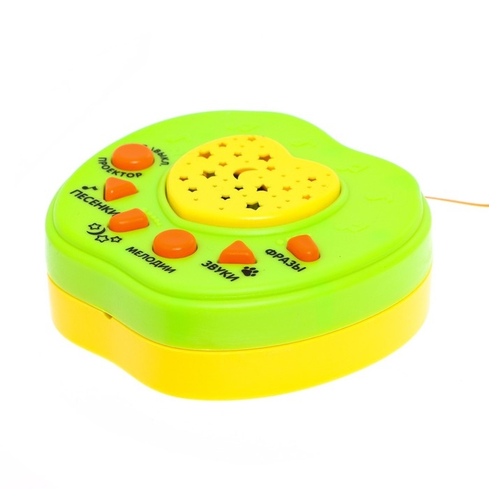 Музыкальная игрушка «Весёлые зверята», цвет зелёный Музыкальная игрушка «Весёлые зверята», цвет зелёный