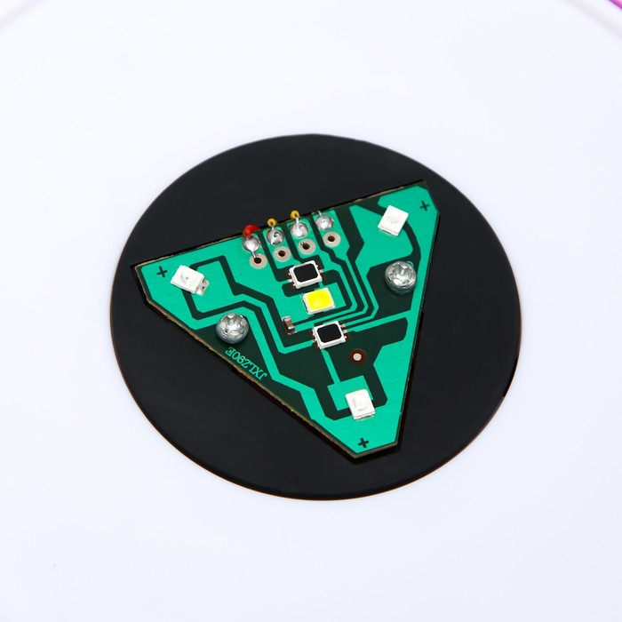 Ночник-проектор  Ночник-проектор "Звёздное небо", вращение, (4ААА или USB)  фиолет. 12*10 см RISALUX