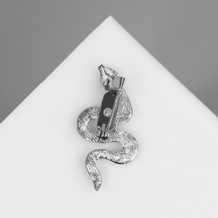 Символ года! Брошь Символ года! Брошь "Змея" пятнистая, извилистая, цвет МИКС